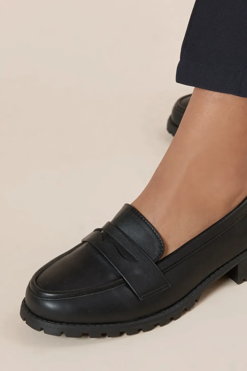 Wide Fit Leoni Chunky Loafers