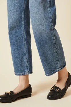 Wide Fit Lora Snaffle Loafers