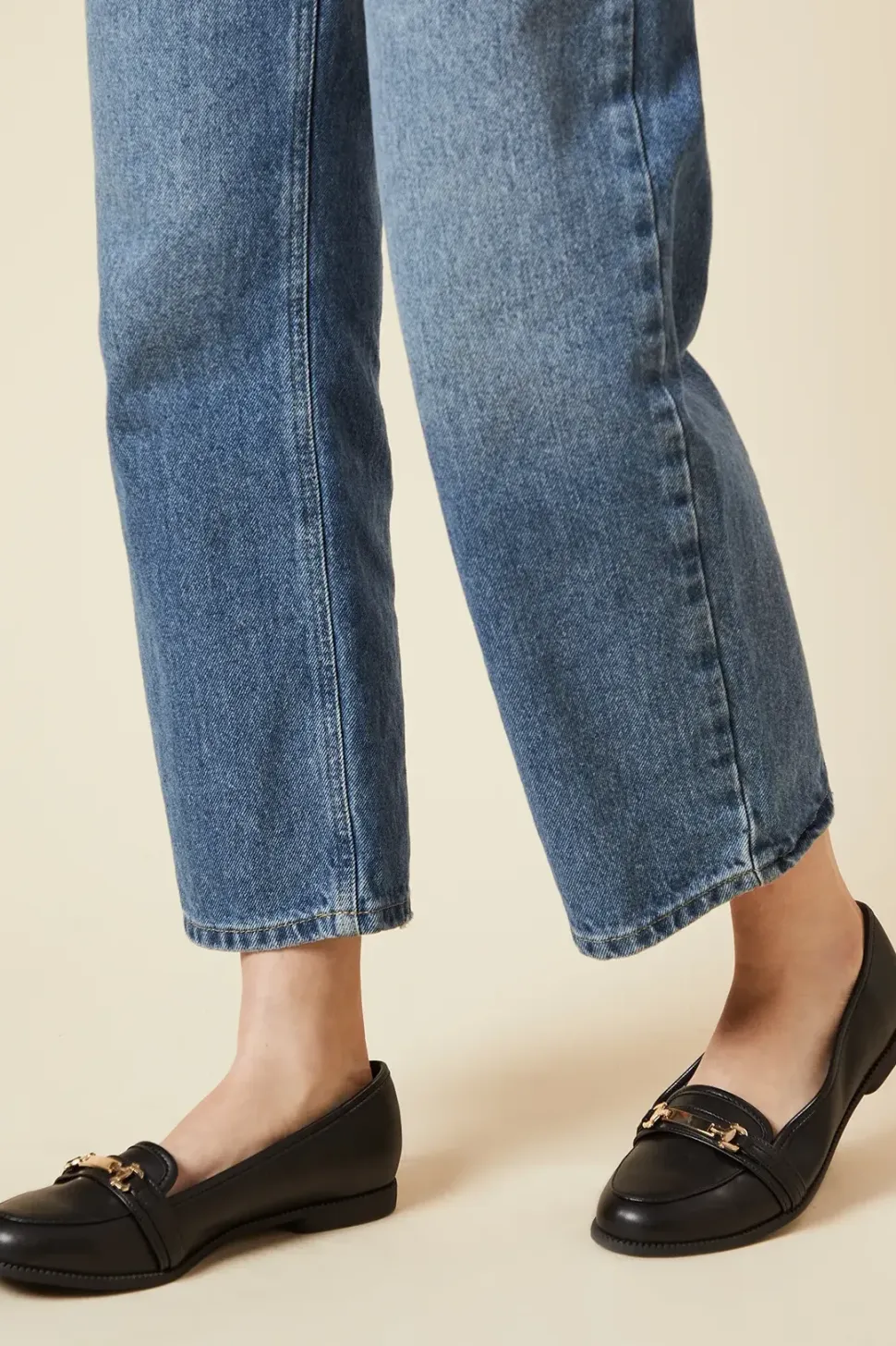 Wide Fit Lora Snaffle Loafers