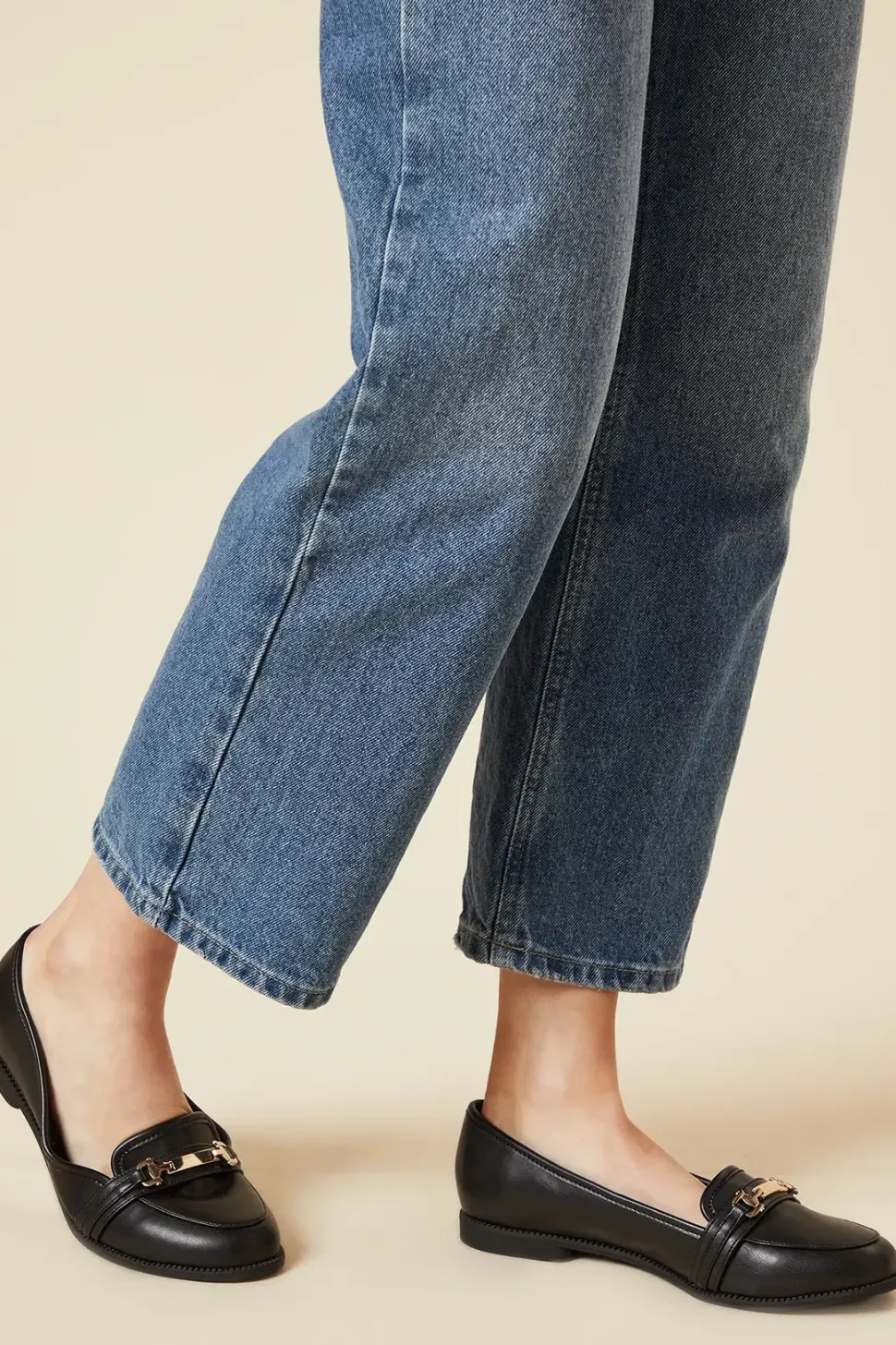 Wide Fit Lora Snaffle Loafers