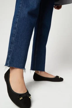 Wide Fit Peaches Ballet Flats