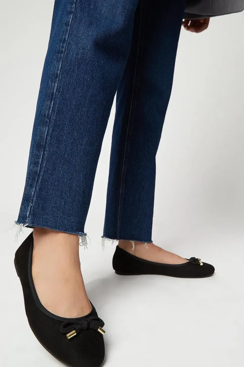 Wide Fit Peaches Ballet Flats