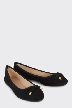 Wide Fit Peaches Ballet Flats
