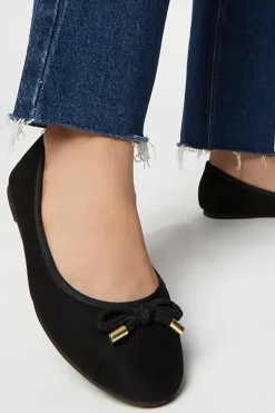 Wide Fit Peaches Ballet Flats