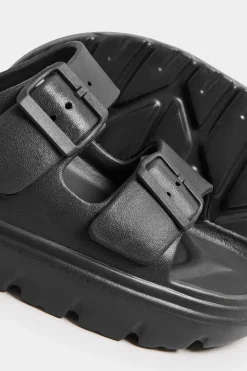 Wide Fit Platform Eva Sandals