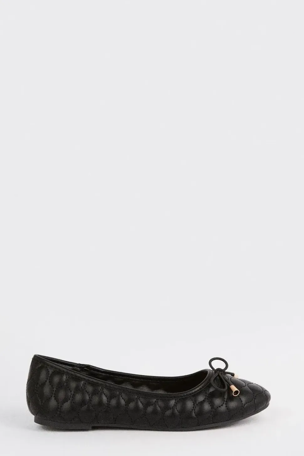 Wide Fit Priya Quilted Ballet Flats