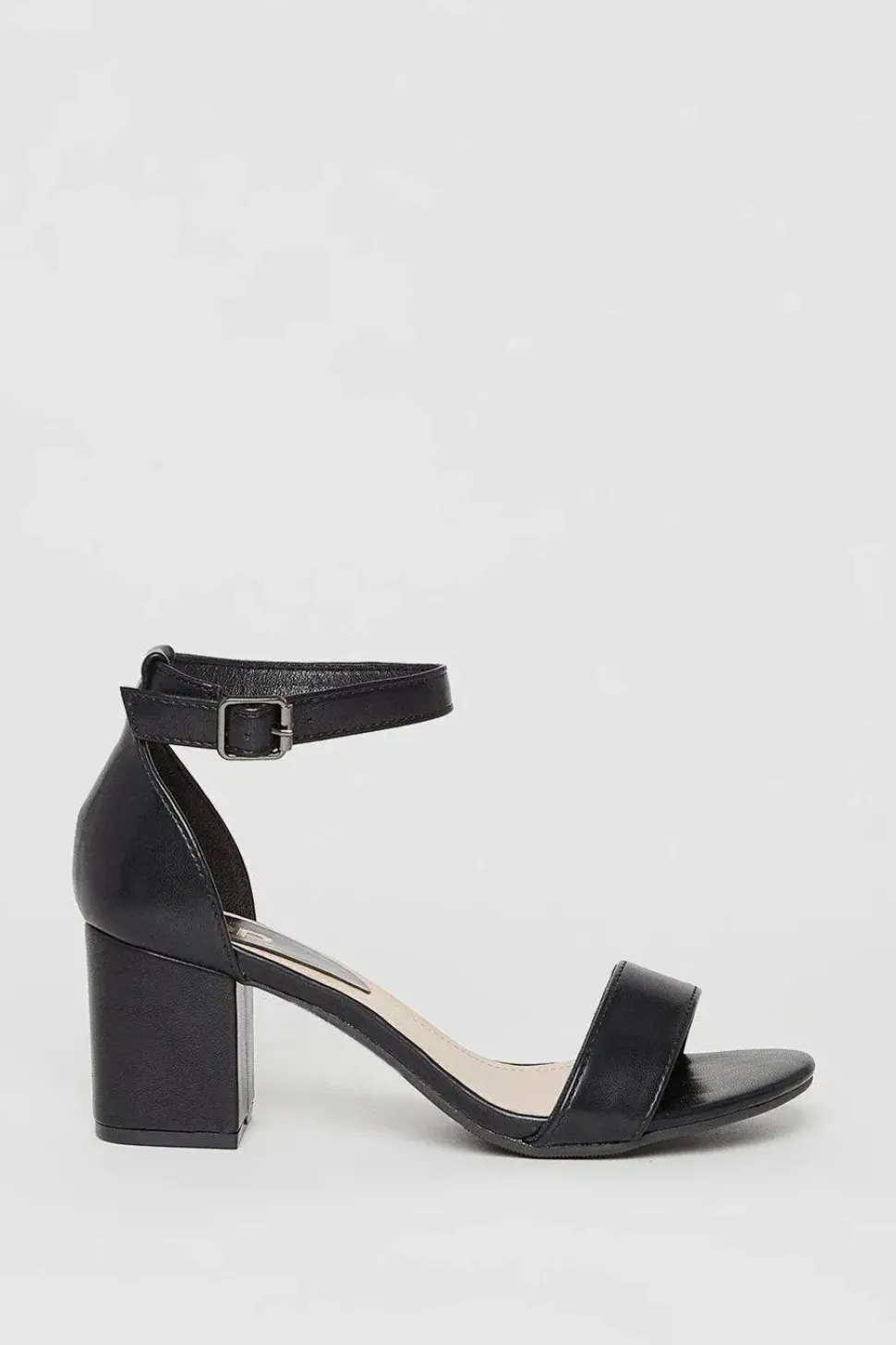 Wide Fit Serenity Mid Block Heel Sandals