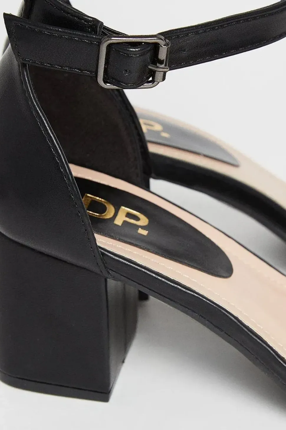Wide Fit Serenity Mid Block Heel Sandals