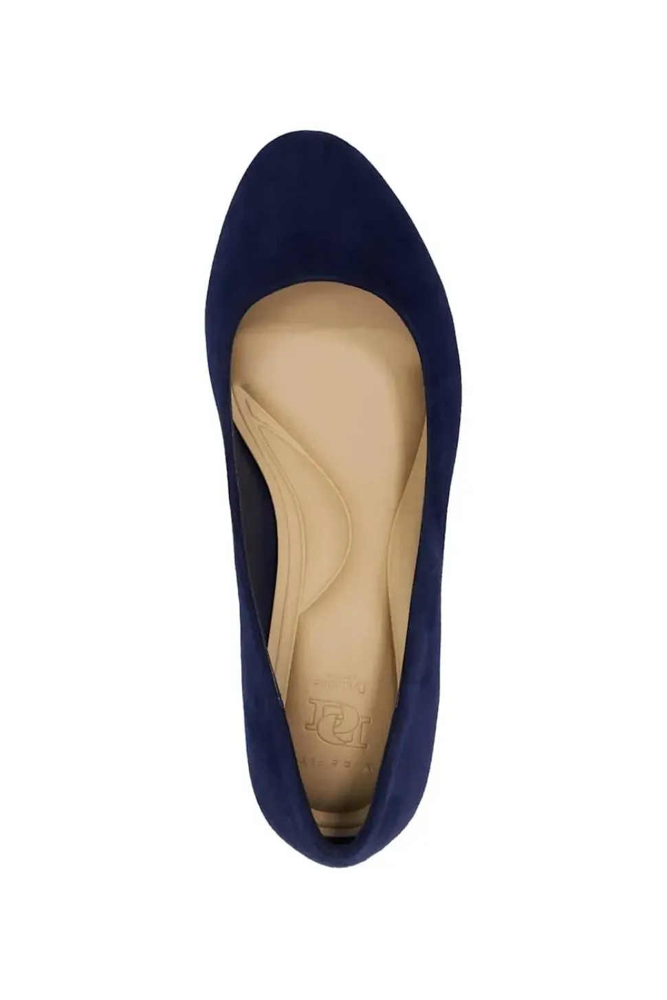 Wide Fit 'Bracket' Suede Court Shoes