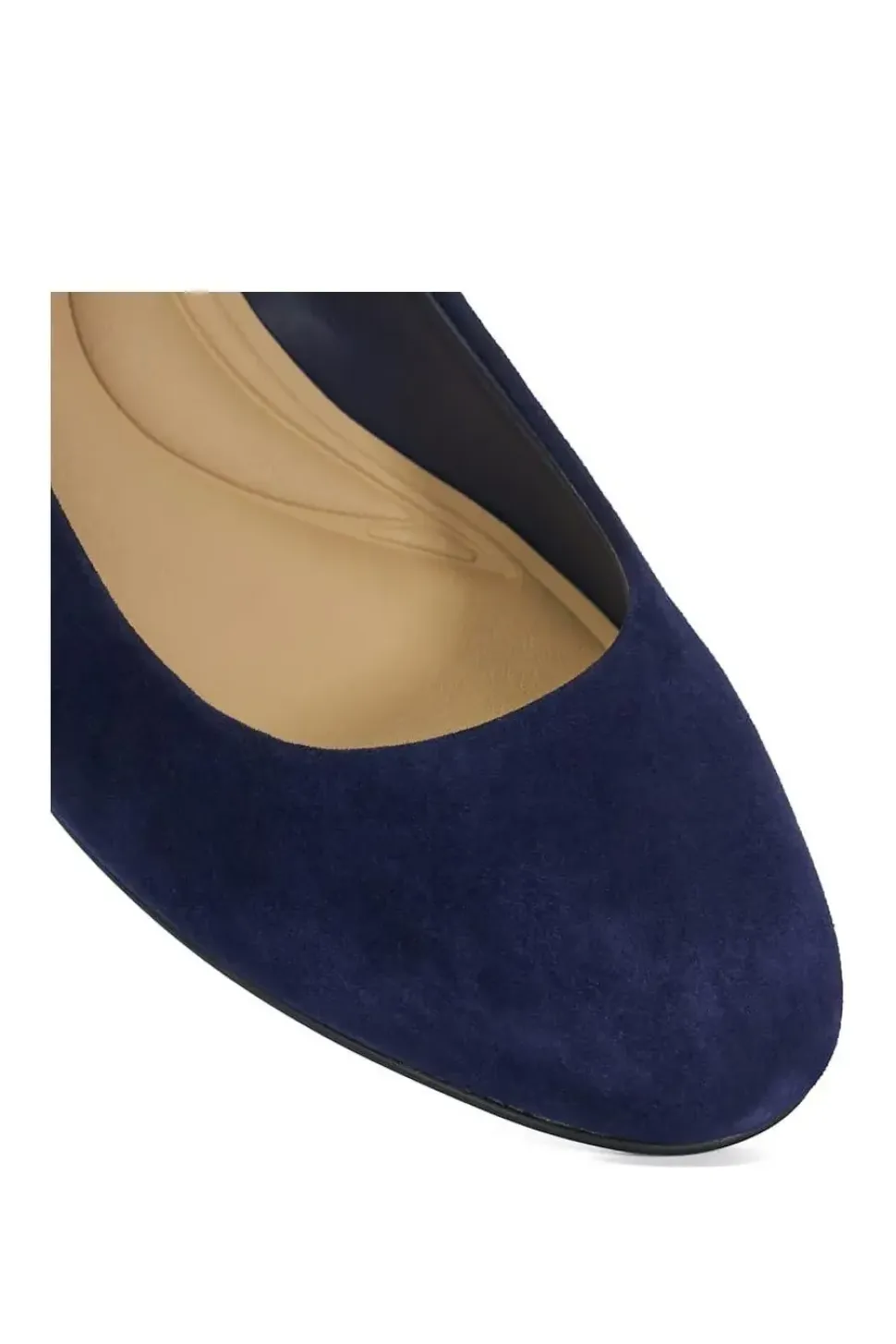 Wide Fit 'Bracket' Suede Court Shoes