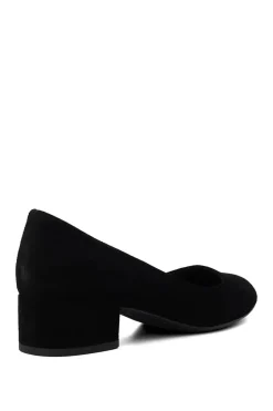 Wide Fit 'Bracket' Suede Court Shoes