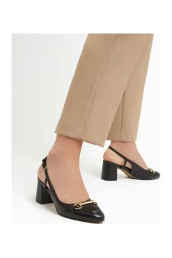 Wide Fit 'Cassie' Leather Strappy Heels