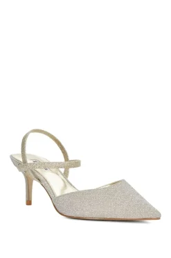 Wide Fit 'Classical' Strappy Heels