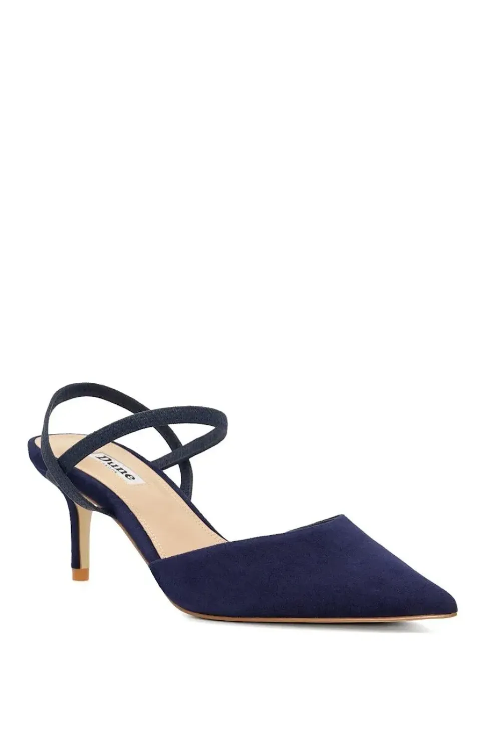 Wide Fit 'Classical' Suede Strappy Heels