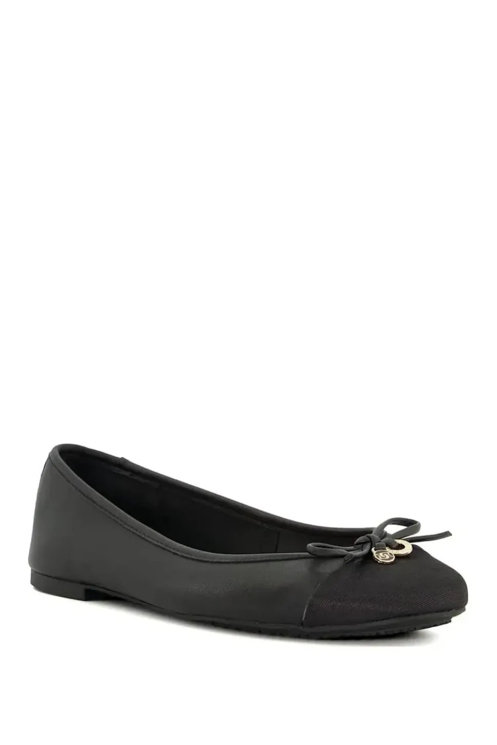 Wide Fit 'Hallo' Leather Ballet Pumps