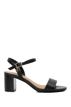 Wide Fit 'Jelly' Leather Sandals