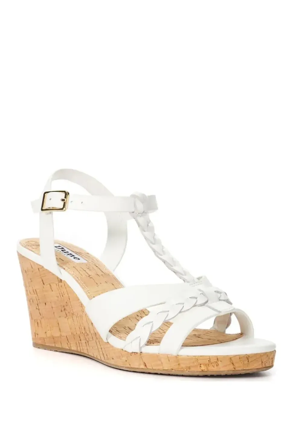 Wide Fit 'Koali' Leather Wedges