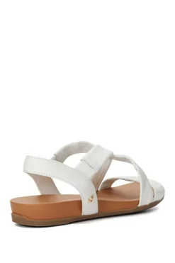 Wide Fit 'Landies' Leather Sandals