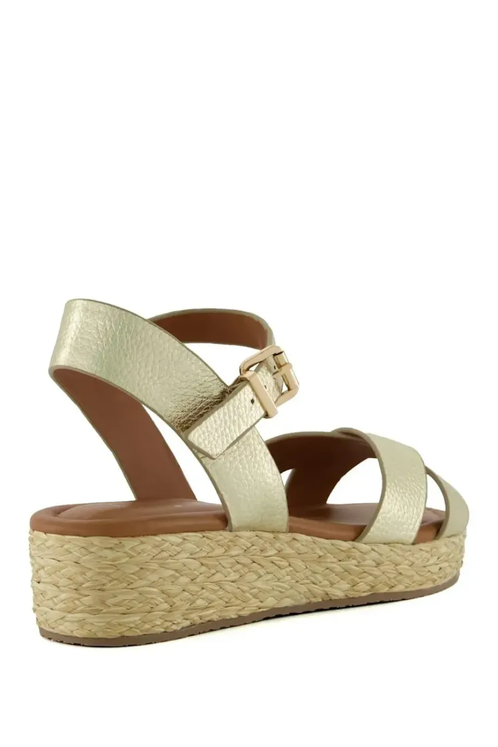 Wide Fit 'Linnie' Leather Sandals