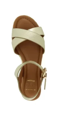 Wide Fit 'Linnie' Leather Sandals