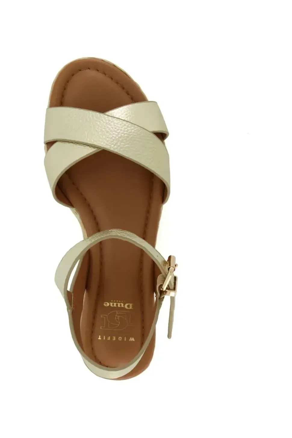 Wide Fit 'Linnie' Leather Sandals