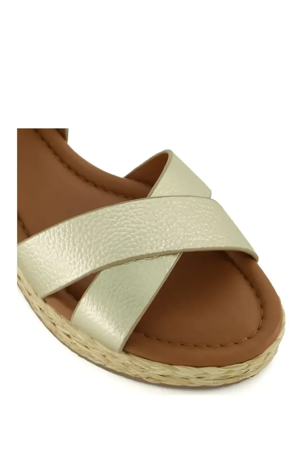 Wide Fit 'Linnie' Leather Sandals