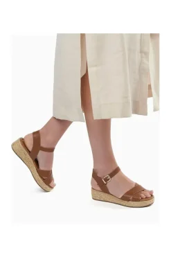 Wide Fit 'Linnie' Leather Sandals