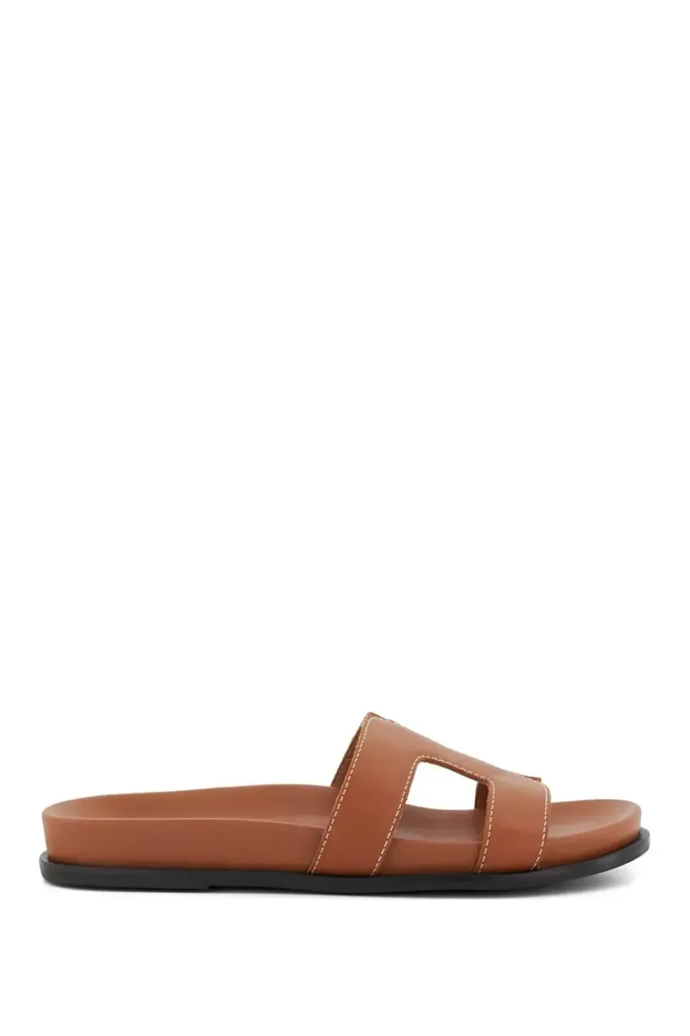 Wide Fit 'Loupa' Leather Sandals
