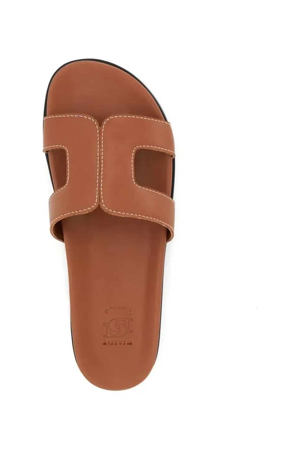 Wide Fit 'Loupa' Leather Sandals