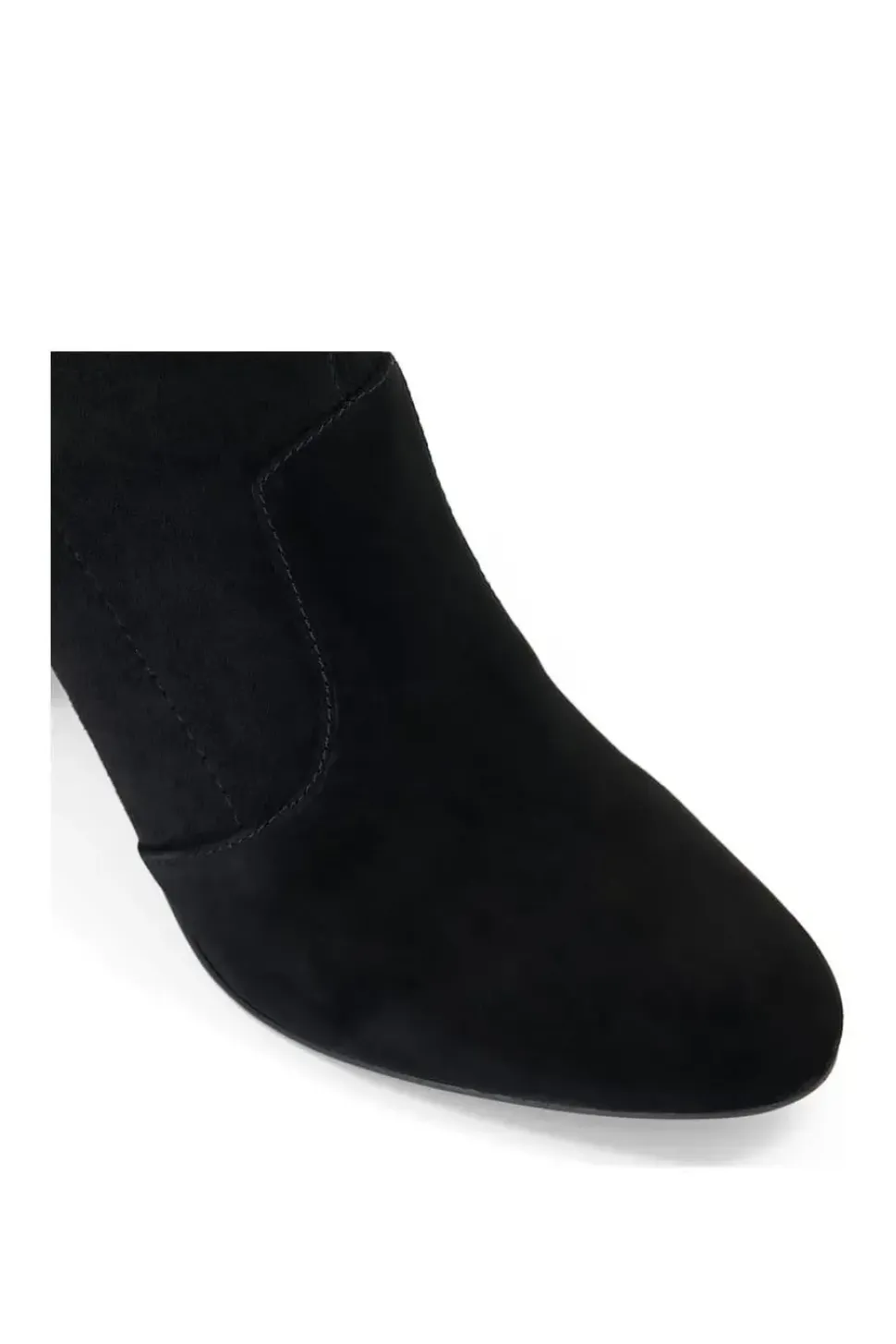 Wide Fit 'Optical' Suede Ankle Boots