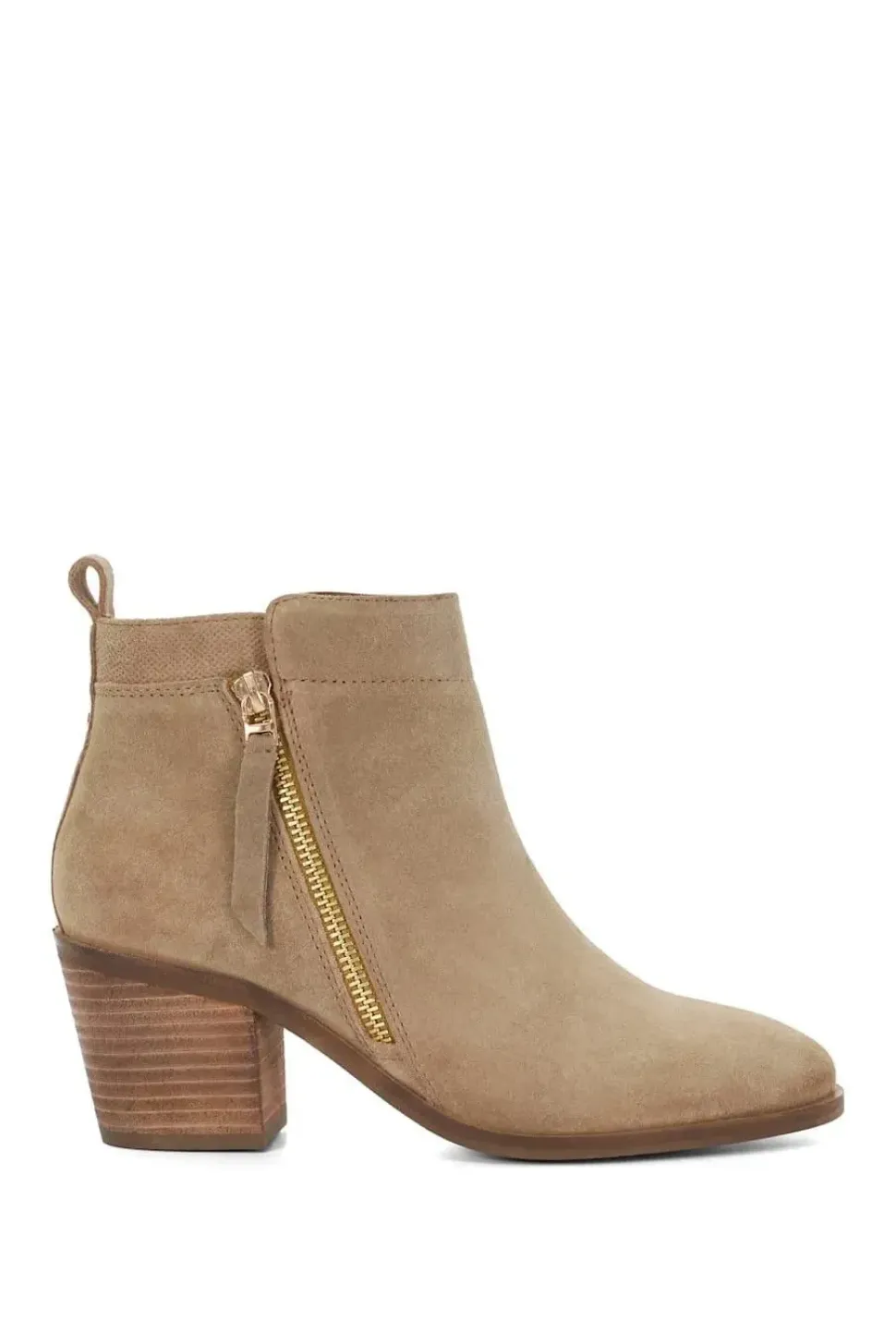 Wide Fit 'Paicing' Suede Ankle Boots