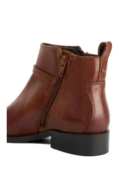 Wide Fit 'Parklyn' Leather Ankle Boots