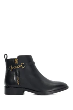 Wide Fit 'Parklyn' Leather Ankle Boots