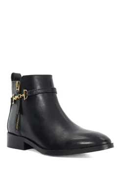 Wide Fit 'Parklyn' Leather Ankle Boots