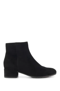 Wide Fit 'Pippie' Suede Ankle Boots