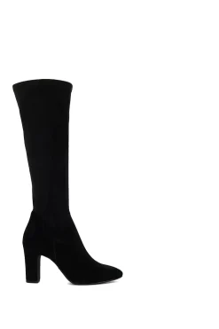 Wide Fit 'Simple' Suede Knee High Boots