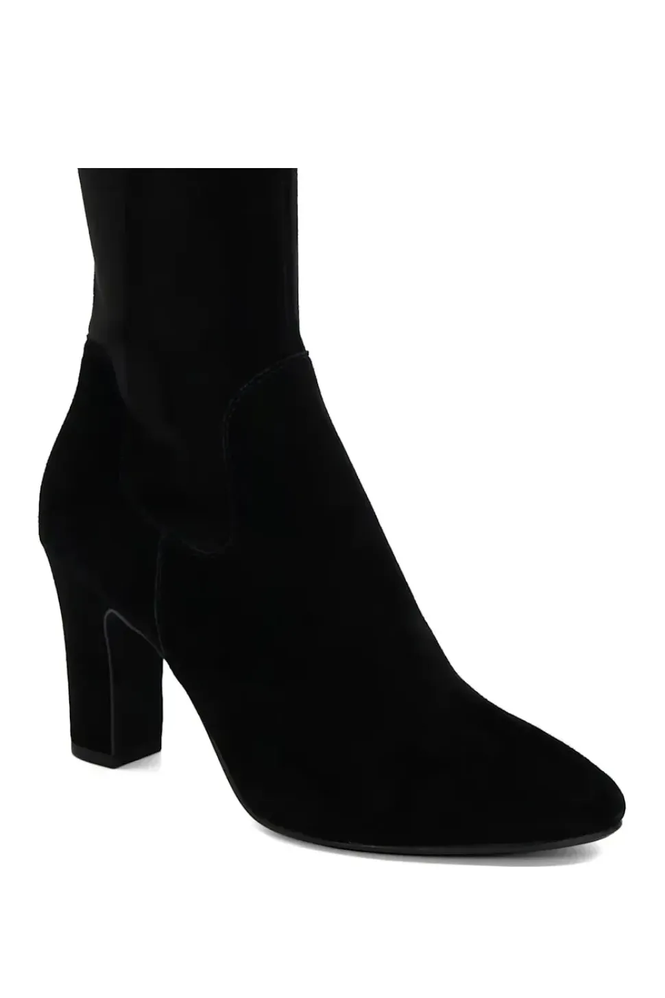 Wide Fit 'Simple' Suede Knee High Boots