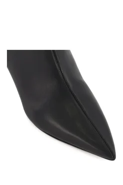 Wide Fit 'Smooth' Leather Knee High Boots
