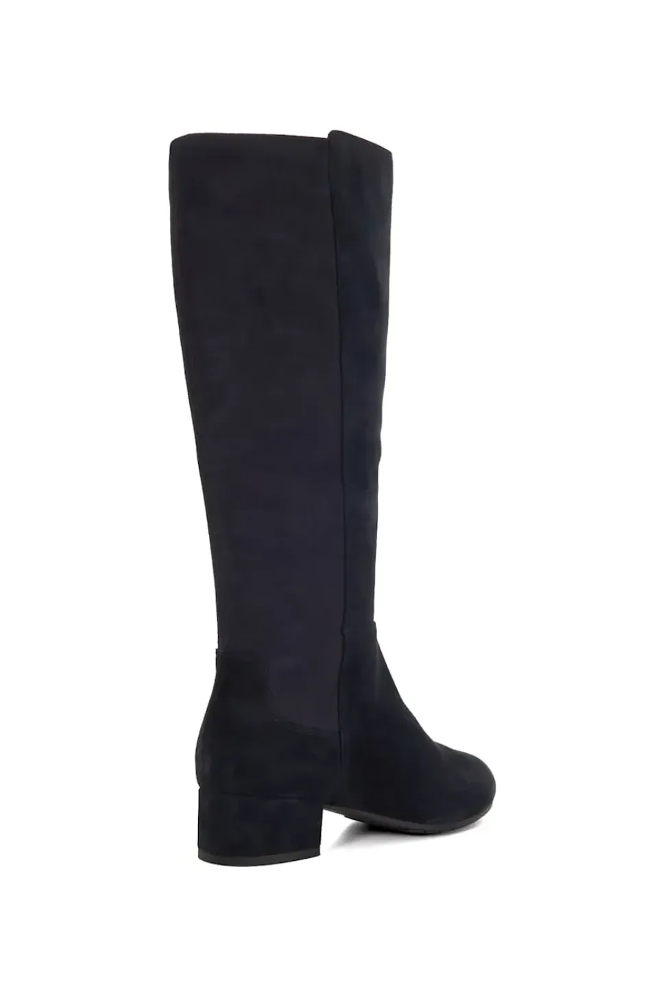 Wide Fit 'Tayla' Suede Knee High Boots
