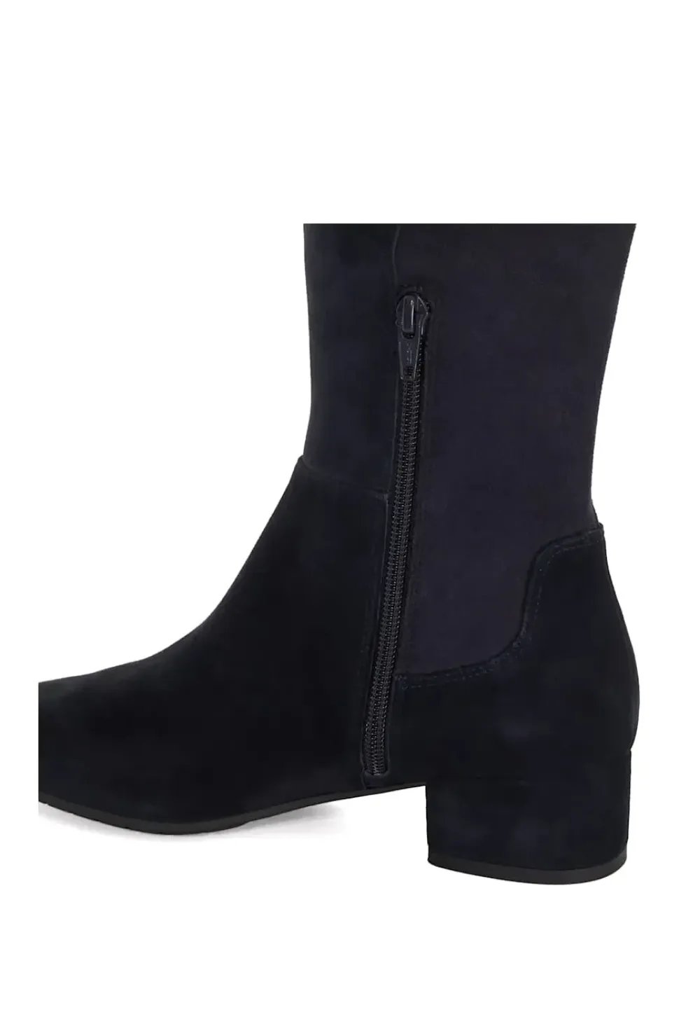 Wide Fit 'Tayla' Suede Knee High Boots
