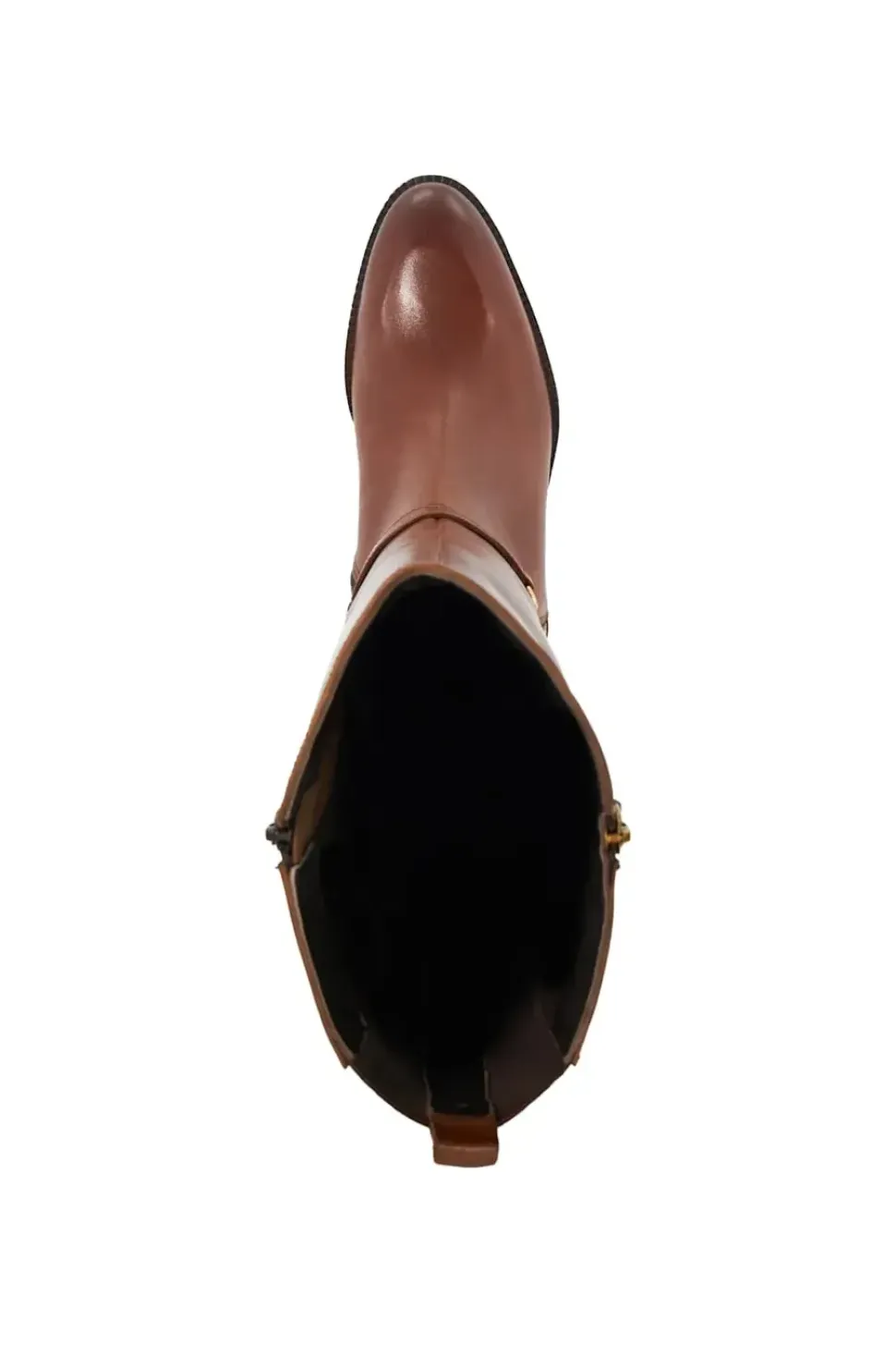 Wide Fit 'Taylyn' Leather Knee High Boots