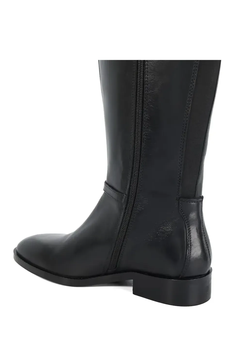 Wide Fit 'Taylyn' Leather Knee High Boots