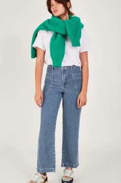 Wide Leg Cargo Jeans