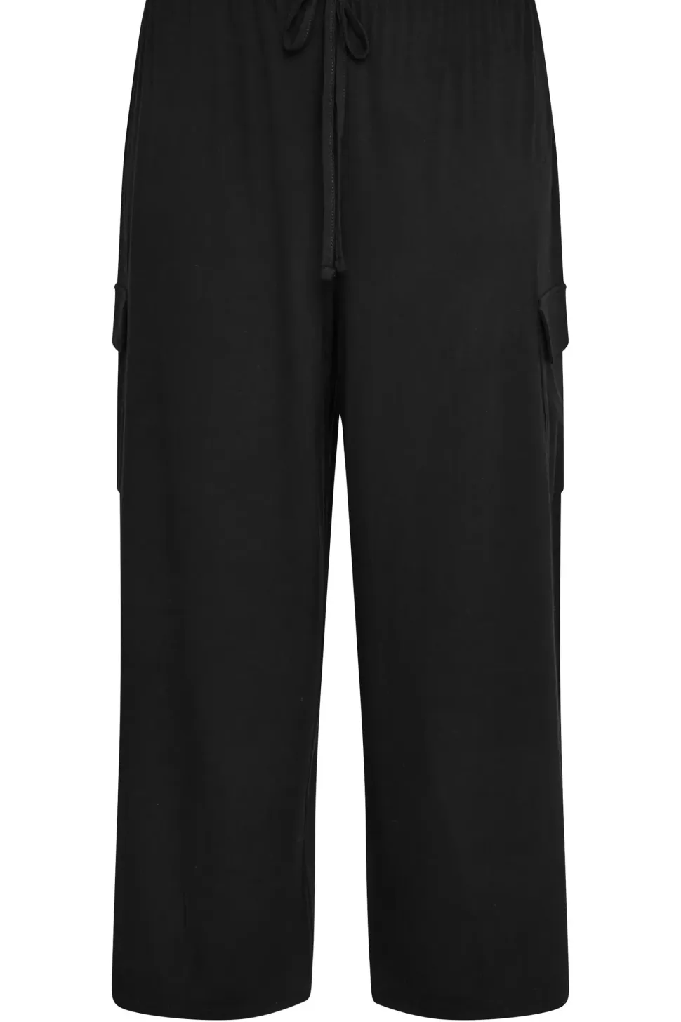 Wide Leg Cargo Trousers
