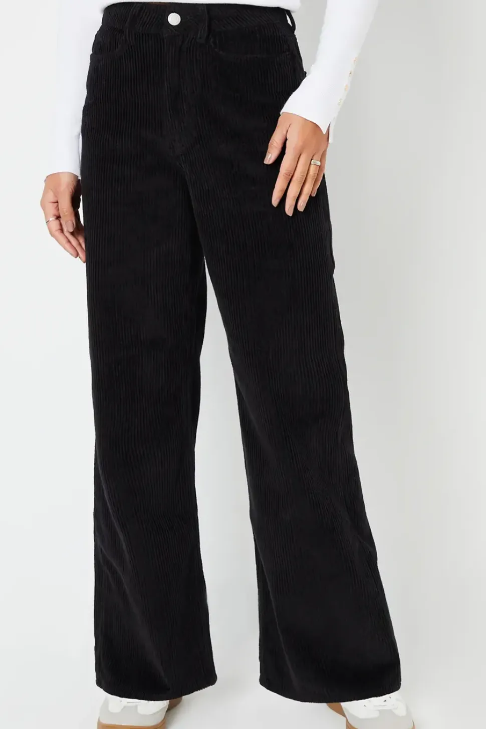 Wide Leg Corduroy Jeans