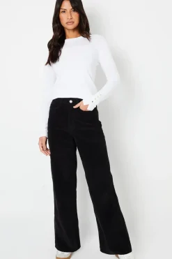 Wide Leg Corduroy Jeans