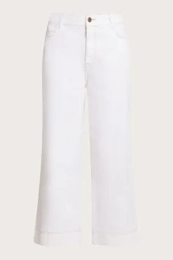 Wide Leg Cropped Jeans