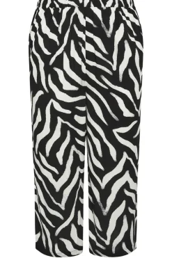 Wide Leg Cropped Trousers