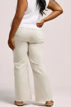 Wide Leg Denim Jeans