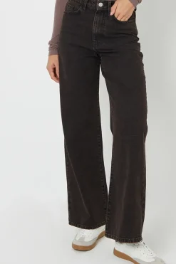 Wide Leg Denim Jeans